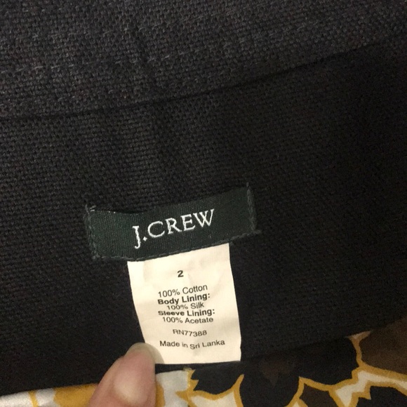 J. crew 3/4 Sleeve Blazer with Silk Lining - Picture 8 of 8
